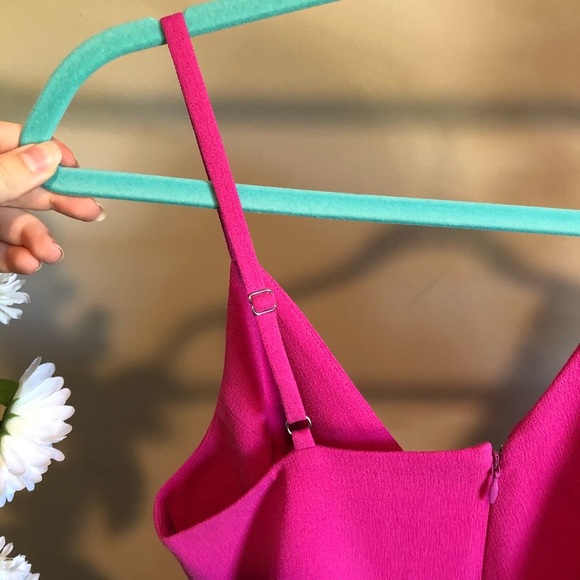 Dress the Population | NWT Pink Asymmetrical Beth Dress Size Small - Picture 7 of 11